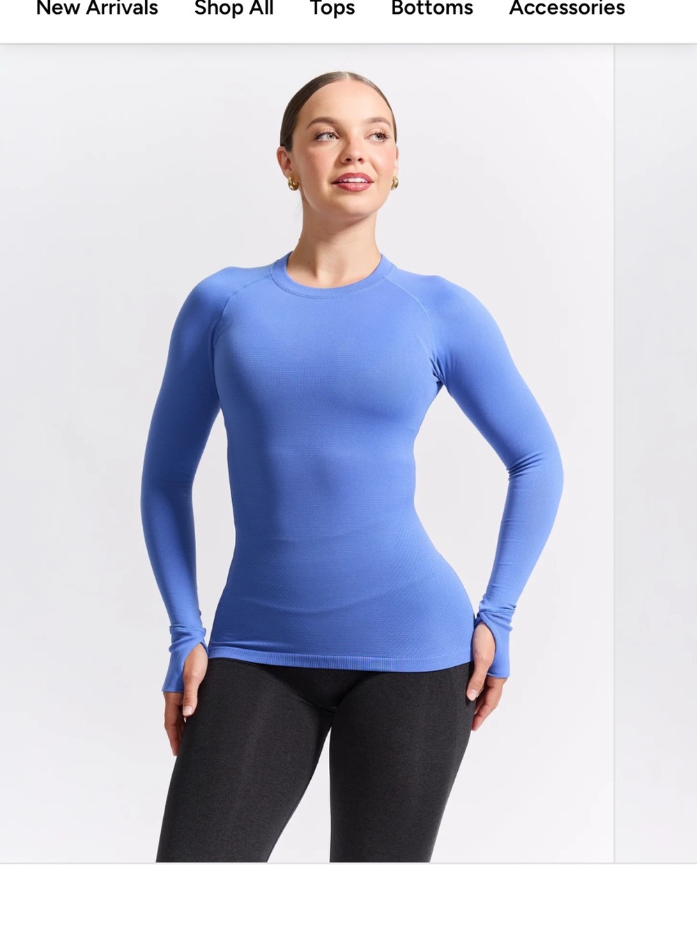 Small BuffBunny Seamless Long Sleeve Tee